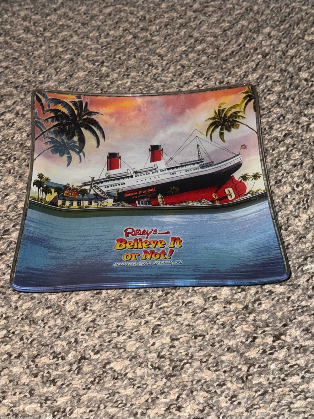 Decorative Square Collectors Plate-Ripley’s Believe it or Not! Panama City